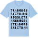 Blue Soul t-shirt med Trangrössle ordlek t-shirt