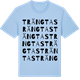 Blue Soul t-shirt med Trängtas ordlek t-shirt
