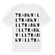 Trankvill ordlek t-shirt