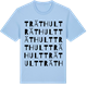 Blue Soul t-shirt med Träthult ordlek t-shirt