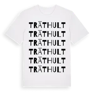 Träthult ordlek t-shirt – ekologisk bomull t-shirt från Pinshirt