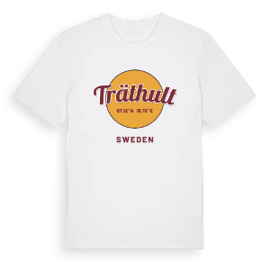 Träthult cirkel t-shirt – ekologisk bomull t-shirt från Pinshirt