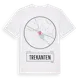White t-shirt med Trekanten t-shirt