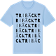 Blue Soul t-shirt med Tribäck ordlek t-shirt
