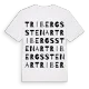 Tribergsstenar ordlek t-shirt