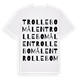Trollebomålen ordlek t-shirt