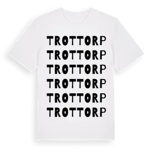 Trottorp ordlek t-shirt – ekologisk bomull t-shirt från Pinshirt
