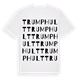 Trumphult ordlek t-shirt