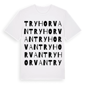 Tryhorvan ordlek t-shirt – ekologisk bomull t-shirt från Pinshirt