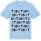 Blue Soul t-shirt med Tuna ordlek t-shirt