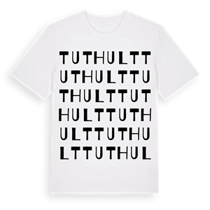 Tuthult ordlek t-shirt – ekologisk bomull t-shirt från Pinshirt