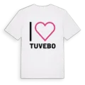 Jag älskar Tuvebo t-shirt stort tryck