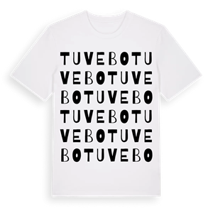 Tuvebo ordlek t-shirt – ekologisk bomull t-shirt från Pinshirt