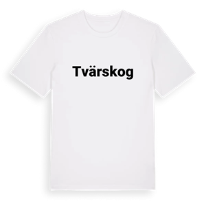 Tvärskog fetstil t-shirt – ekologisk bomull t-shirt från Pinshirt