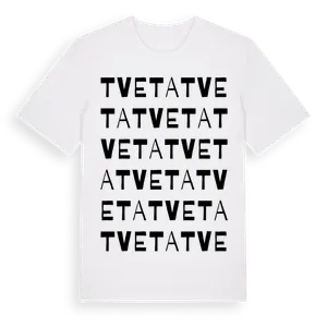 Tveta ordlek t-shirt – ekologisk bomull t-shirt från Pinshirt