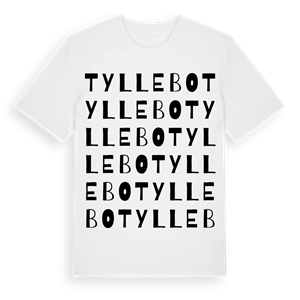 Tyllebo ordlek t-shirt – ekologisk bomull t-shirt från Pinshirt