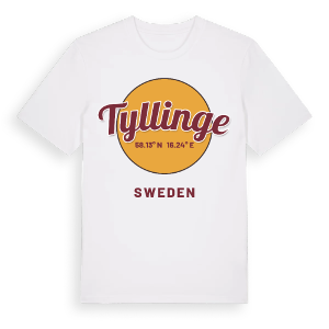 Tyllinge cirkel t-shirt – ekologisk bomull t-shirt från Pinshirt