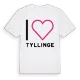 Jag älskar Tyllinge t-shirt stort tryck