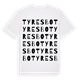 Tyresbo ordlek t-shirt