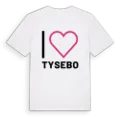 Jag älskar Tysebo t-shirt stort tryck