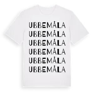 Ubbemåla ordlek t-shirt – ekologisk bomull t-shirt från Pinshirt