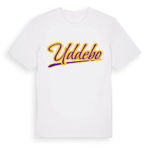 Uddebo baseball t-shirt – ekologisk bomull t-shirt från Pinshirt