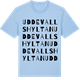 Blue Soul t-shirt med Uddevallshyltan ordlek t-shirt