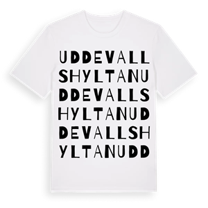 Uddevallshyltan ordlek t-shirt – ekologisk bomull t-shirt från Pinshirt