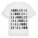 Ugglefall ordlek t-shirt