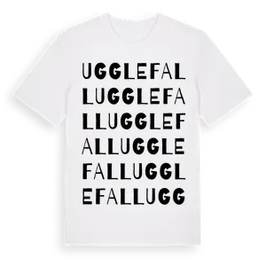 Ugglefall ordlek t-shirt – ekologisk bomull t-shirt från Pinshirt