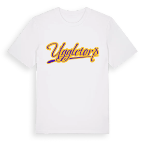 Uggletorp baseball t-shirt – ekologisk bomull t-shirt från Pinshirt