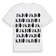 Uknö ordlek t-shirt