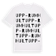 Upp-Rumhult ordlek t-shirt