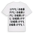 Upplångö ordlek t-shirt
