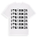 Utgården ordlek t-shirt