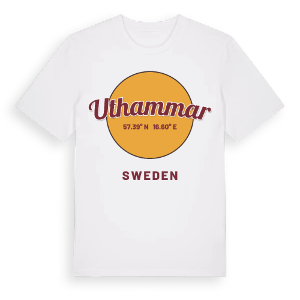 Uthammar cirkel t-shirt – ekologisk bomull t-shirt från Pinshirt