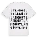 Utlångö ordlek t-shirt