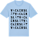 Blue Soul t-shirt med Vackerslät ordlek t-shirt