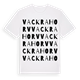 Vackrahorv ordlek t-shirt