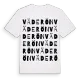 Väderön ordlek t-shirt
