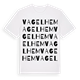 Vagelhem ordlek t-shirt