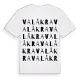 Valåkra ordlek t-shirt