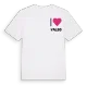 Jag älskar Valbo t-shirt litet tryck