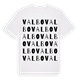 Valbo ordlek t-shirt