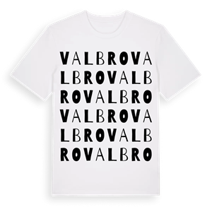 Valbro ordlek t-shirt – ekologisk bomull t-shirt från Pinshirt