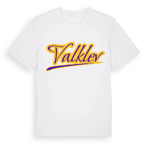 Valklev baseball t-shirt – ekologisk bomull t-shirt från Pinshirt
