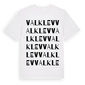 Valklev ordlek t-shirt – ekologisk bomull t-shirt från Pinshirt