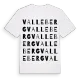 Valleberg ordlek t-shirt