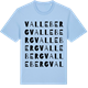 Blue Soul t-shirt med Valleberg ordlek t-shirt