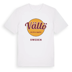Vällö cirkel t-shirt – ekologisk bomull t-shirt från Pinshirt